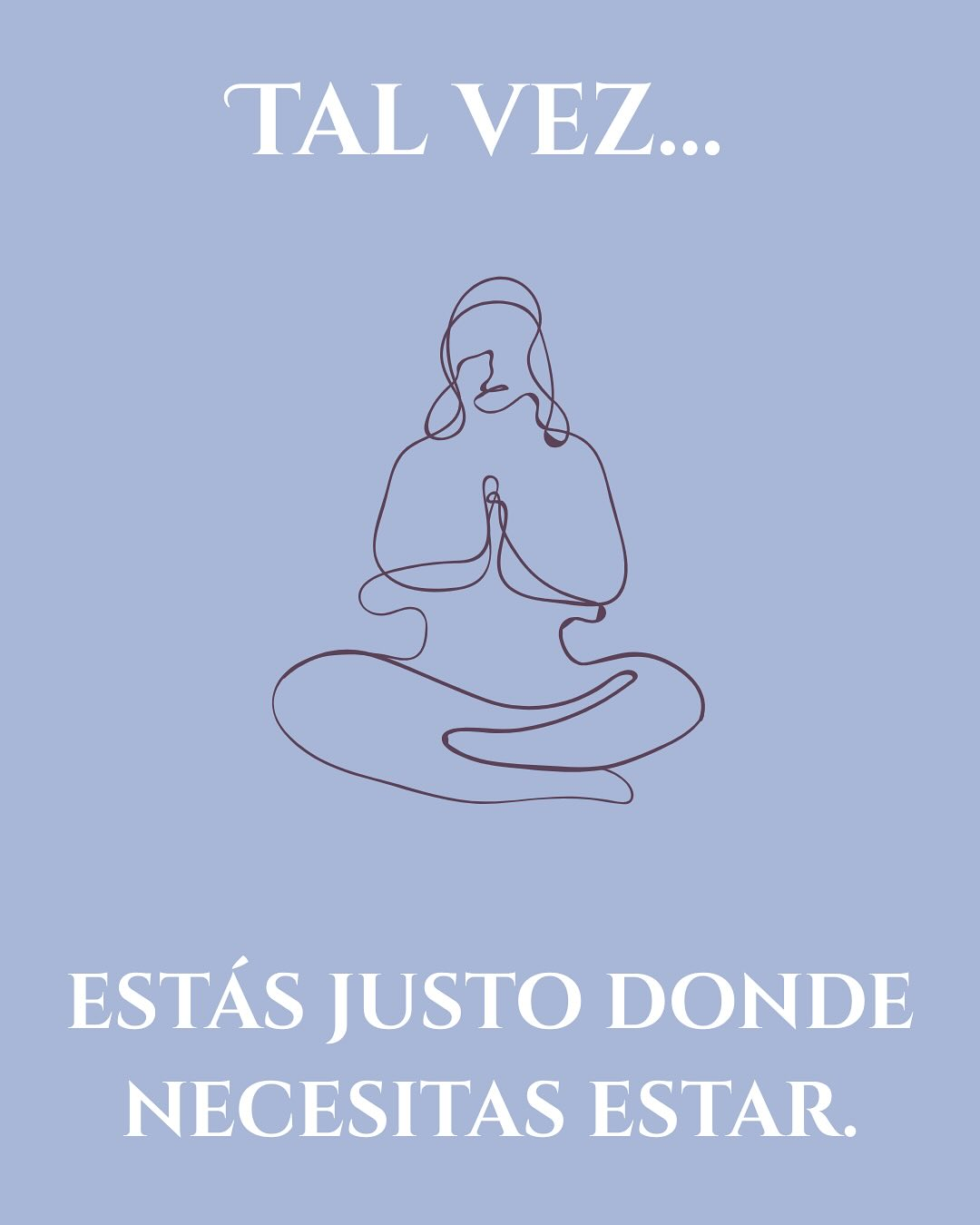 Tal vez… estás justo donde necesitas estar Aunque a veces la vida parezca empujarnos lejos de nuestros sueños, lo cierto es que muchas veces nos guía hacia donde más necesitamos ir.Puede doler cuando los planes se caen,  Pero esos giros inesperados, esos caminos que no elegimos,pueden ser exactamente lo que el alma pidió.Tal vez el aparente fracaso no es más que una transformación.Confía. Lo que hoy no entiendes, mañana puede revelarte su luz.Respira. Estás siendo guiada, aún cuando no lo veas.️– Alquimia del Alma#ConfíaEnElProceso #AlquimiaDelAlma #SanarElAlma #PsicologíaHolística #MensajeDelAlma #EnergíaFemenina #RendirseAlCamino #TodoEstáBien #ReescribirTuHistoria