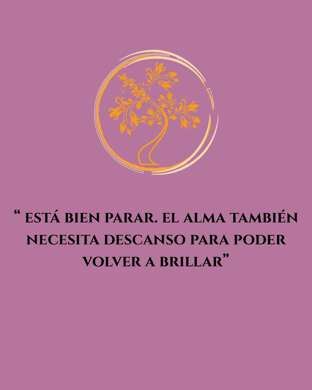 A veces el alma no quiere seguir… solo quiere ser escuchada.Y está bien.Detenerte no es fallar, es honrarte.Es permitirte mirar hacia adentro con compasión.Parar también es avanzar.Porque toda sanación comienza con una pausa consciente.  Cuando eliges parar, el alma respira…y en ese suspiro sagrado, la luz regresa a ti.Con amor — Mariana | Alquimia del Alma Guarda este mensaje si tu cuerpo y tu alma pedían una señal. Compártelo con quien necesite recordar que está bien… simplemente parar.#SanarElAlma #EscuchaTuCuerpo #PausaSagrada #PsicologíaHolística #TerapiaHolística #AlquimiaDelAlma #MensajeDelAlma #Canalización #DescansoSagrado #SabiduríaInterior #CaminoDelAlma #MujerConsciente #SanaciónEmocional #ReposaYRenace #MarianaAlquimia #CuidarElAlma #PausaYEscucha #MedicinaDelAlma #alquimiadetualma #mujermedicina