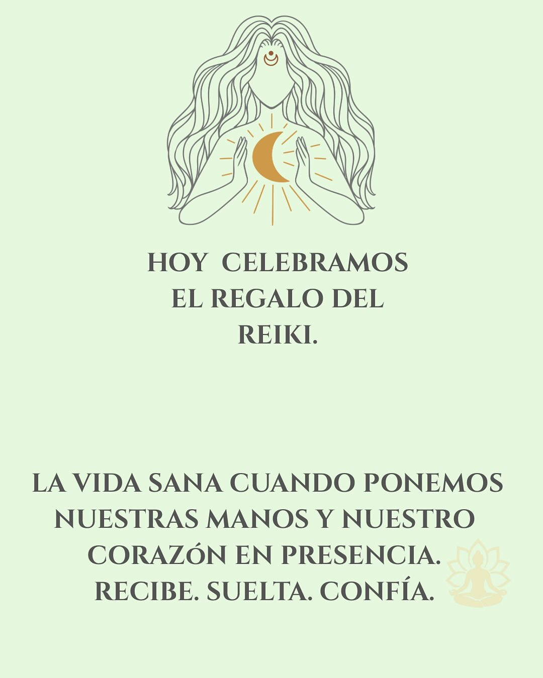Hoy celebramos la energía que nos recuerda cómo volver a casa: el Reiki.Reiki no reemplaza la terapia, la potencia: es un puente entre la presencia y la sanación corporal y emocional. Aquí trabajamos desde la psicología holística —acompañando procesos para que lo que se mueve tenga sentido y contención.🪷Mini práctica (1–2 min):1. Siéntate cómoda. Cierra los ojos.2. Coloca una mano sobre el corazón y otra sobre el abdomen.3. Respira 4 segundos, siente 4 segundos, exhala 6 segundos.4. Imagina una luz cálida entrando por la coronilla y bañando tu pecho. Permite que cualquier tensión se disuelva.Repite 3 veces.Si quieres una sesión de Reiki Usui con intención terapéutica, escríbeme — Mariana · Alquimia del Alma.  #reiki #diamundialdelreiki #alquimiadelalma #terapiasholíticas #sanacionenergetica #sanacionespiritual #healing #soulgrowth #soulpurpose #vibraalto